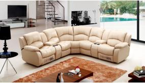 Coltar cu recliner si bar Agnes K6126